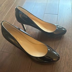 Patent black heels